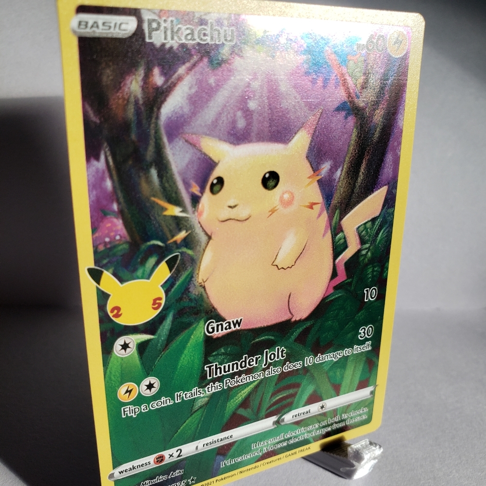 Red checks Pikachu Celebrations psa10